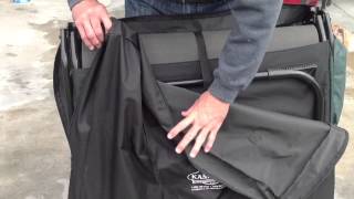 Survival Skills 101 Gear Reviewthe KampRite Oversized Sleeping Cot [upl. by Haggar]