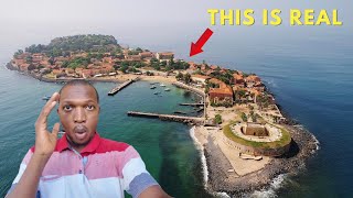 See this SECRET ISLAND in West Africa  Goree Island [upl. by Essirehc]