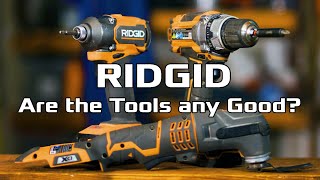 Ridgid Cordless Tool Review  After owning them for 5 years [upl. by Kincaid]