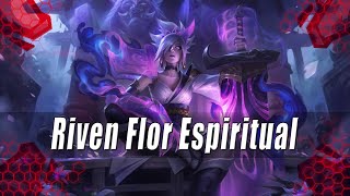 Nuevo Skin  Riven Flor Espiritual 1350RP parche 1016 [upl. by Nira]