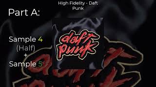 High Fidelity  Daft Punk  REMAKE The Sample Chopping Hell [upl. by Anileuqcaj]