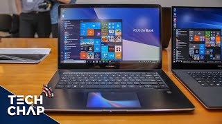 Asus Zenbook Pro 2018 HandsOn Review  Two Screens  The Tech Chap [upl. by Loreen]