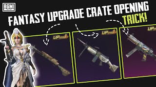 😍 UPGRADABLE UMP45 amp M249 amp DP28  BGMI NEW FANTASY UPGRADE CRATE OPENING TRICK  BGMI NEW EVENT [upl. by Murdock]