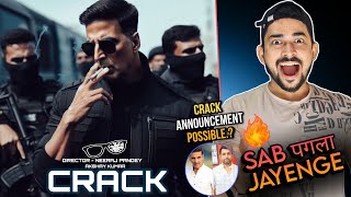 BIGGEST CRACK Movie ANNOUNCEMENT🔥🔥 CRACK Announcement Neeraj Pandey Akshay kumar [upl. by Rasecoiluj]