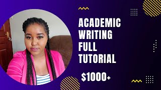 Academic Writing Full Tutorial [upl. by Selda]