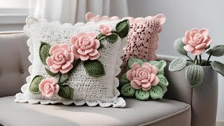 🔥 WOW 🔥 🤗 AMAZING CROCHET PILLOWS [upl. by Ravaj]