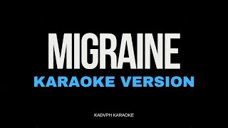 MIGRAINE  Moonstar88 KARAOKE VERSION [upl. by Pavier540]