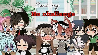 EX VS EX cant say no challenge Gacha life [upl. by Averil]