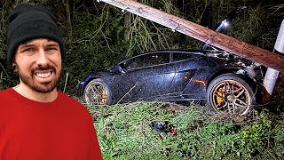 I CRASHED MY LAMBORGHINI [upl. by Sumetra]