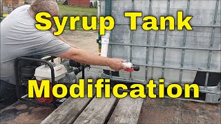 Syrup Tank ModificationThat Bee Man [upl. by Nueovas]