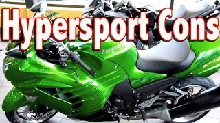 Hypersport Motorcycle Cons  Kawasaki zx14r Suzuki Hyabusa [upl. by Alden360]