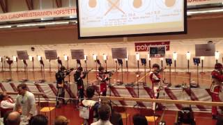 Final Schweizer Meisterschaft Gewehr 10m Männer 2014 in Bern [upl. by Novahs]