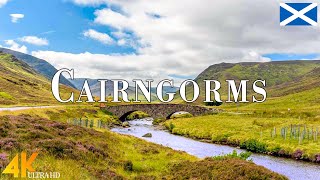 Cairngorms National Park 4K Ultra HD • Stunning Footage Scenic Relaxation Film with Calming Music [upl. by Eirelam]