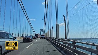 Exploring Staten Island by Car  4K Driving Tour of NYCs This video just visual no voice [upl. by Esaele]