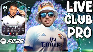 🔴LIVE FC 25 FR ON MONTE DIV ÉLITE amp CLUB PRO 💎 [upl. by Betteann]