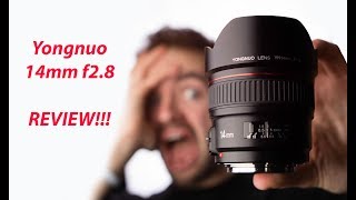 Unbox  Review  Yongnuo 14mm f28 [upl. by Imeka]