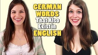 GERMAN WORDS That Also Exist in ENGLISH  feat Dana WantedAdventure [upl. by Kawai]