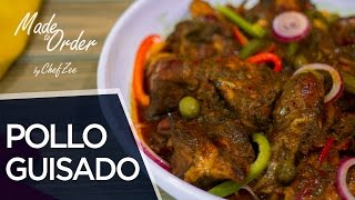 How to Make Pollo Guisado Dominicano  Dominican Stew Chicken  Made To Order  Chef Zee Cooks [upl. by Llennahs]