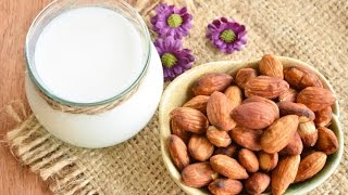 How to make almond milk at home [upl. by Melodie]