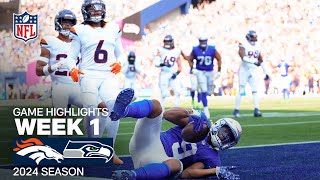 Denver Broncos vs Seattle Seahawks  NFL 2024 Week 1 Game Highlights [upl. by Waverley130]