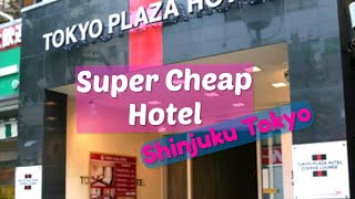 Best Cheap Hotel to Stay in Shinjuku Tokyo  Tokyo Plaza Hotel Shinjuku Japan [upl. by Eelarat]