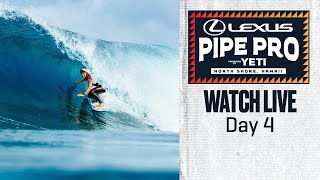 WATCH LIVE Lexus Pipe Pro presented by YETI 2024  Day 4 [upl. by Ainessey]