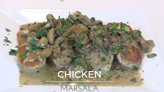 Chicken Marsala Recipe [upl. by Lucille]