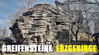 Die Greifensteine im ERZGEBIRGE  Wandern in SACHSEN  2022  GREIFENSTEINREGION [upl. by Nosnarb]