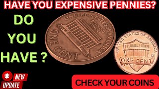 quotTOP 5 MOST EXPENSIVE USA Pennies Worth Millions IF YOU HAVE THESE  CoinsHeritage1 [upl. by Adelpho]