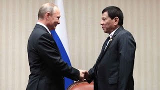 Duterte to meet his ‘idol’ Putin in Moscow [upl. by Maag211]