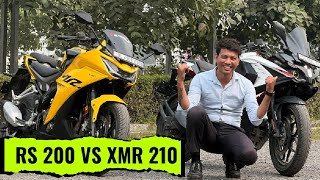 Karizma XMR VS Pulsar RS 200 Camper 😱🤨 heromotocorp pulsarrs200 viral [upl. by Clary]