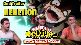 The Custodians REACT to My Hero Academia Movie 3 World Heroes Mission Trailer 2 A Global Effort [upl. by Assirac536]