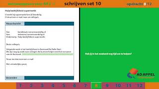 Staatsexamen B1  Examenopgaven Set 10 – Schrijven [upl. by Elbam846]