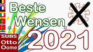 Nieuwjaarswensen 2021 Top 10 Youtube Filmpjes [upl. by Grodin]