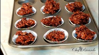 Chocolate Krispies Recipe Chef Ricardo Caribbean Chef Jamaican Chef  Recipes By Chef Ricardo [upl. by Ecinerev]