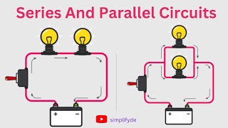 Series Parallel Circuits Difference between series parallel circuit  seriescircuit [upl. by Ermey]