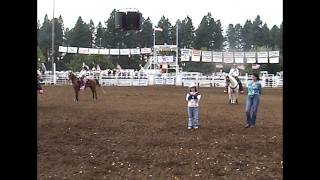 Jewell sings National Anthem at Clackamas County Fair Rodeo 8172010 [upl. by Lukas]