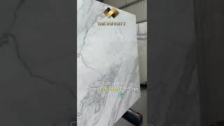 Best Marble Of The World 🌍 Italian Statuario Marble [upl. by Osber499]