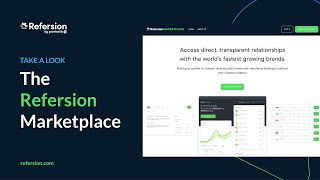 Refersion Marketplace Demo [upl. by Ling687]