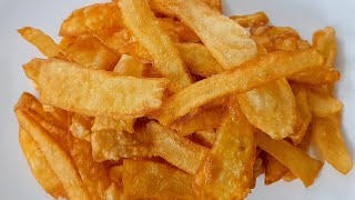 How to make Crispy French Fries Crispy DeliciousPotato ChipsPotato Recipe [upl. by Cates]