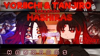 Hashira react to Yoriichi Kokushibo and Tanjiro  full part  Demon slayer  Gacha Club [upl. by Manard]