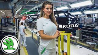 Inside Skoda Factory🚘 Producing Octavia Kodiaq Scala Enyaq Superb Karoq – Assembly line [upl. by Ahsenahs]