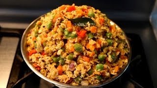 Vegetable Oats Upma [upl. by Schmeltzer]