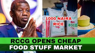 RCCG OPENS CHEAP FOODSTUFF MARKET [upl. by Fleta]