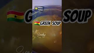 Abunuabunu Soup 🇬🇭 Sunday Special Kontomire Soup  Healthy and Fresh HealthyFood Africa viral [upl. by Horsey403]