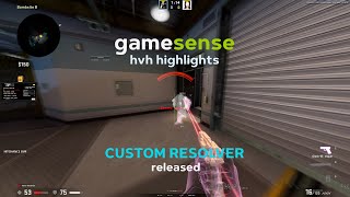 gamesense  1v1 HvH clips 3 ft bluhganglua beta [upl. by Ingaberg]