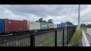 VL352 PHC002 001 going pass Marrickville Station in April 2024 [upl. by Ahsatin693]