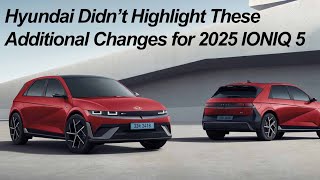 Hyundai Didn’t Highlight These Smaller Changes on 2025 Ioniq 5 [upl. by Etireuqram]