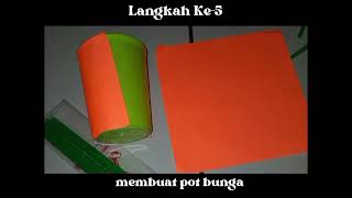 tutorial membuat bunga dari kertas origamikerajinan p5 [upl. by Hans545]