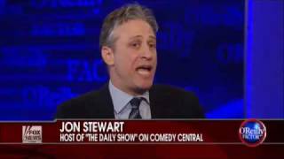 Interview of Jon Stewart by Bill OReilly Full Unedited Pt 5 of 5 [upl. by Binetta80]